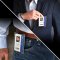 GOVO Badge Holder/Wallet – Aluminm /Black